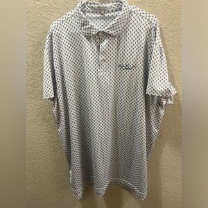 Men’s Peter millar golf shirt with logo